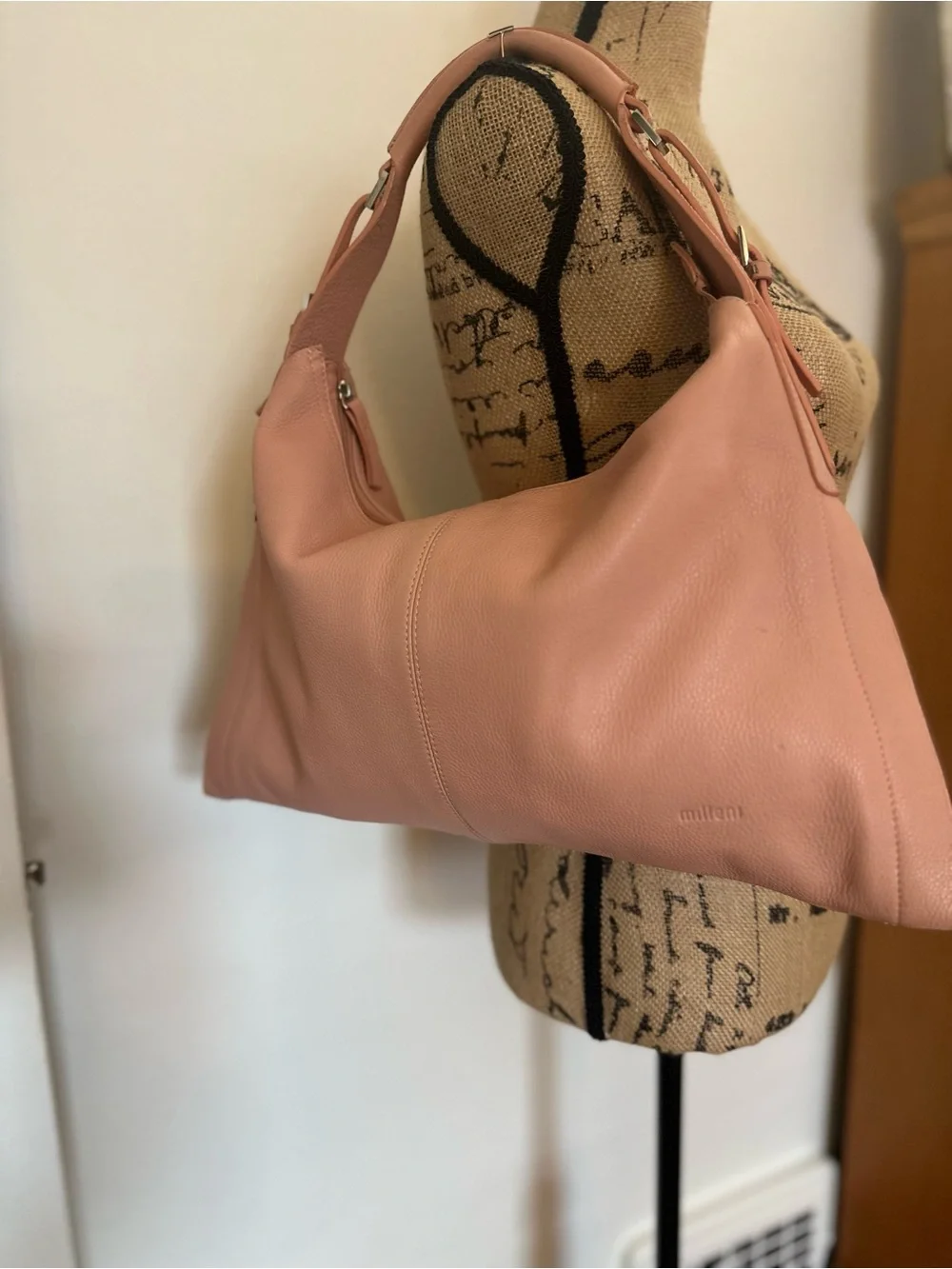 Milleni Genuine Leather Hobo